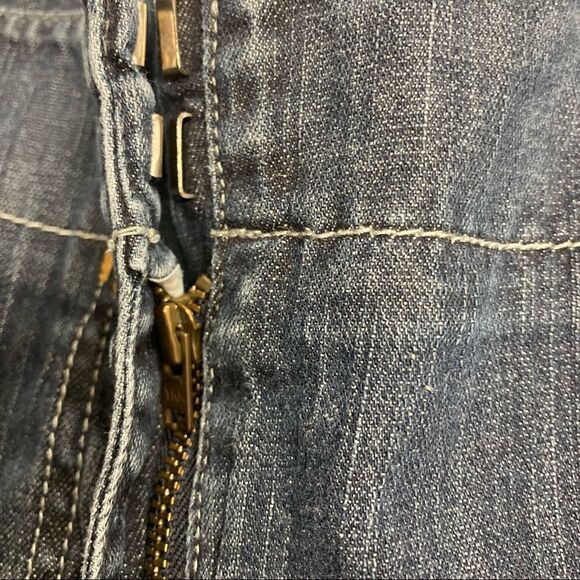 INC, International Concept, Women’s Jeans, Size 8, Blue, flare‎ hem, 28” inseam - Picture 6 of 10